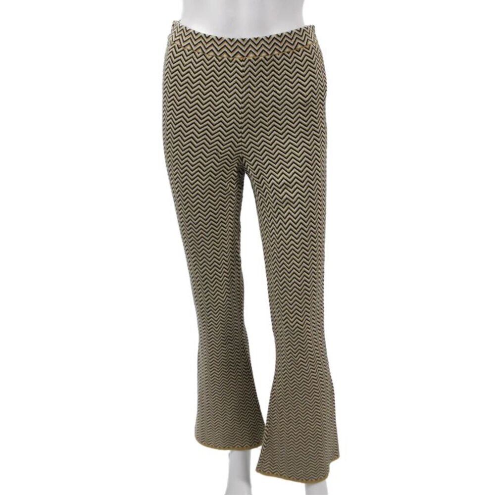 Minnie Rose Womens Multicolor Geometric Viscose Pants Pull On Size S